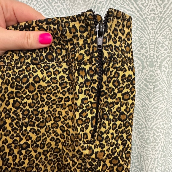 VGUC Tripp NYC Vintage Leopard Corset Lace Pencil Skirt Sz 16 - Picture 6 of 6